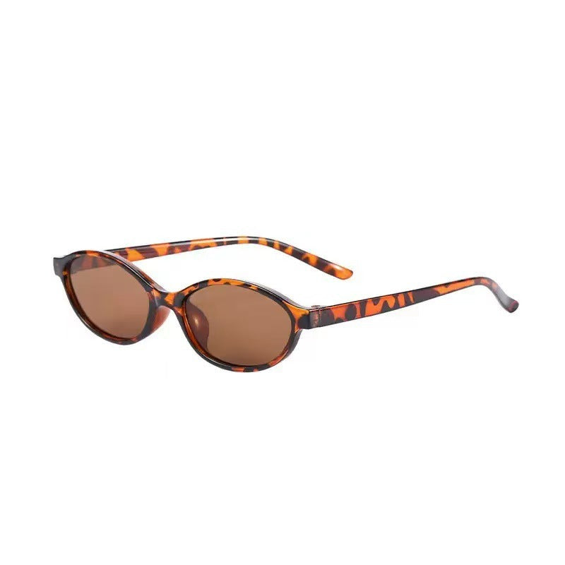 Oval Frame Sunglasses UV400 Protection