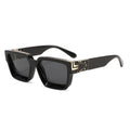High-end square-frame sunglasses