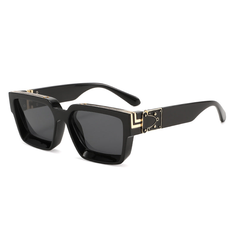 High-end square-frame sunglasses