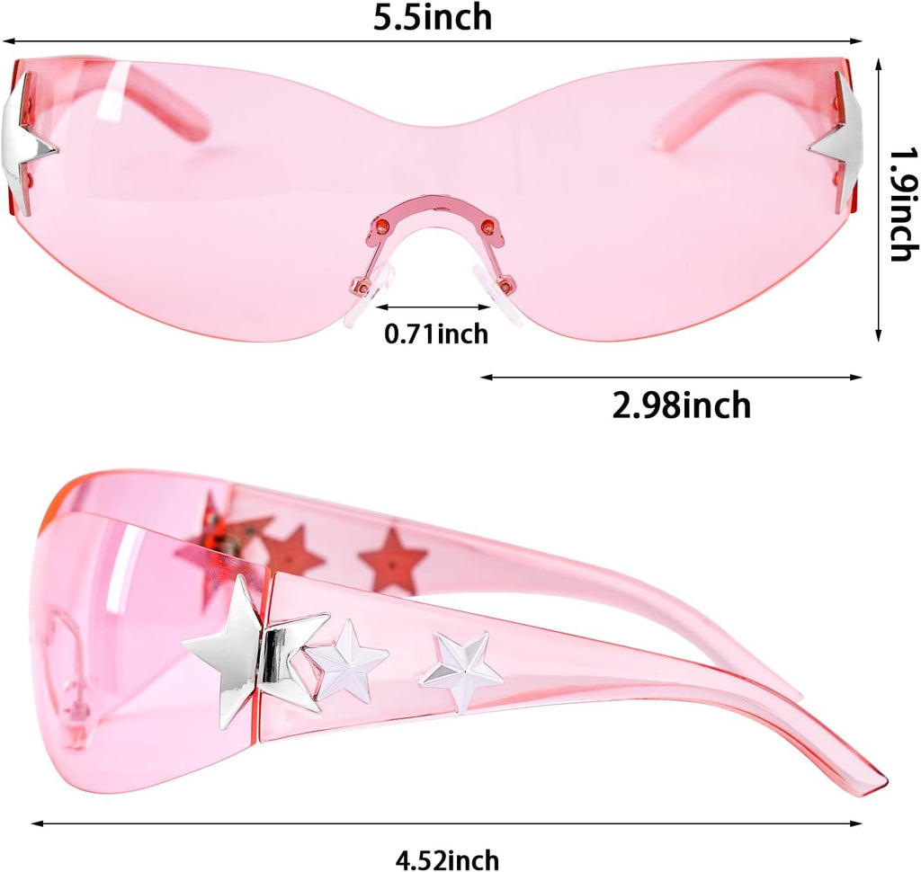 Glarelow Nova sunglasses on model