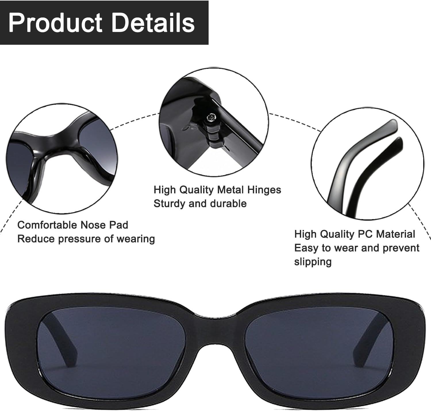 Glarelow Retro sunglasses lifestyle