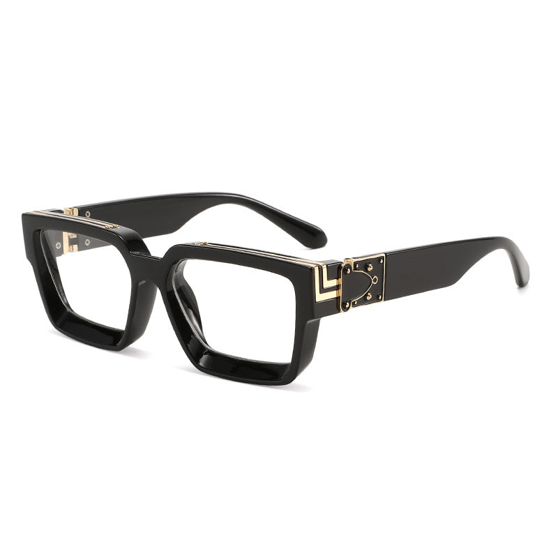 High-end square-frame sunglasses