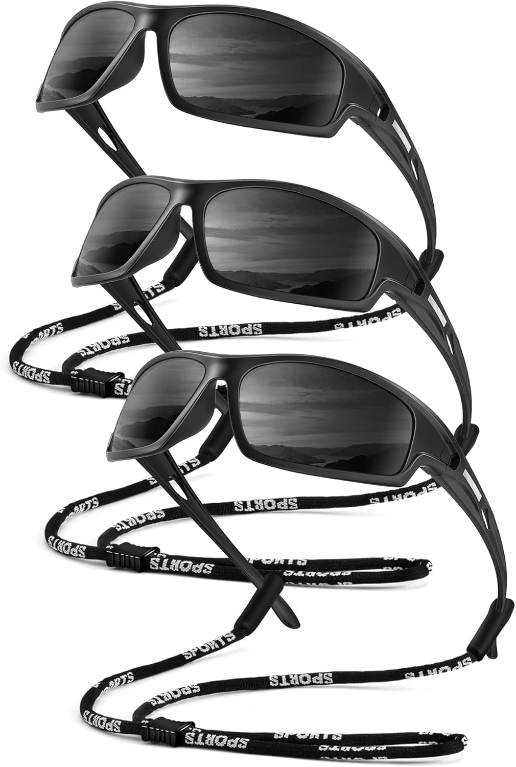 Glarelow Trail sport frameless sunglasses