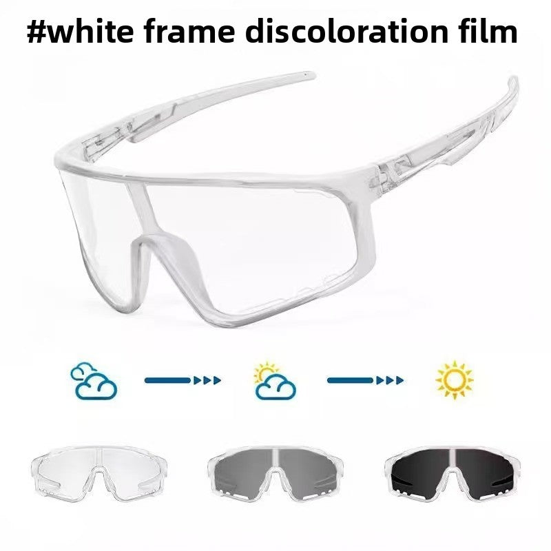 Color-Changing Cycling Sunglasses for Men and Women