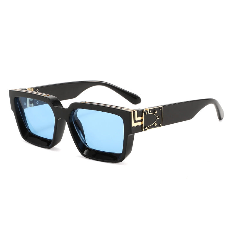 High-end square-frame sunglasses