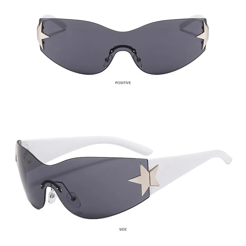 Glarelow Punk Y2K goggle sunglasses