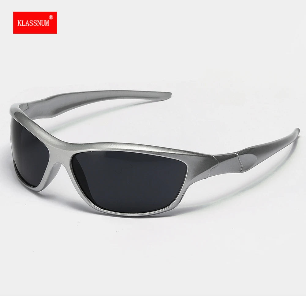 Glarelow Chrome Y2K sport sunglasses