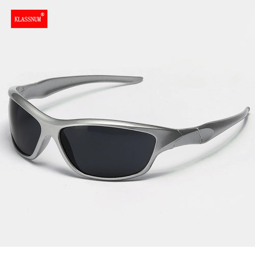 Glarelow Chrome Y2K sport sunglasses