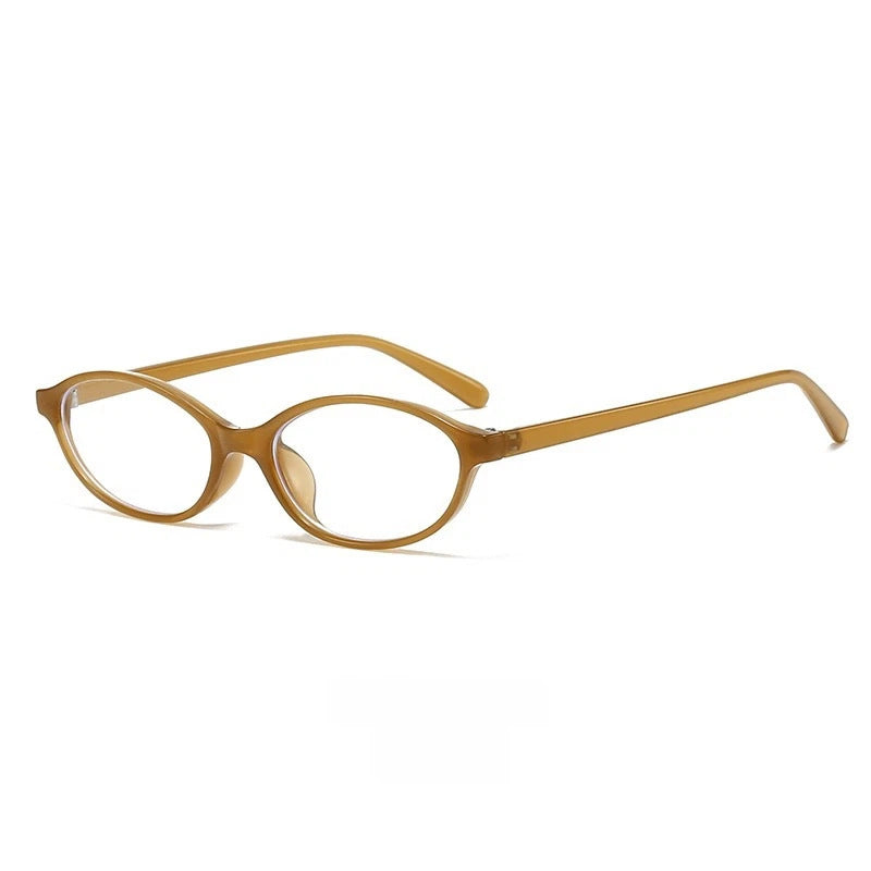 Oval Frame Sunglasses UV400 Protection
