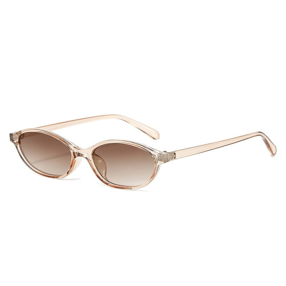 Oval Frame Sunglasses UV400 Protection